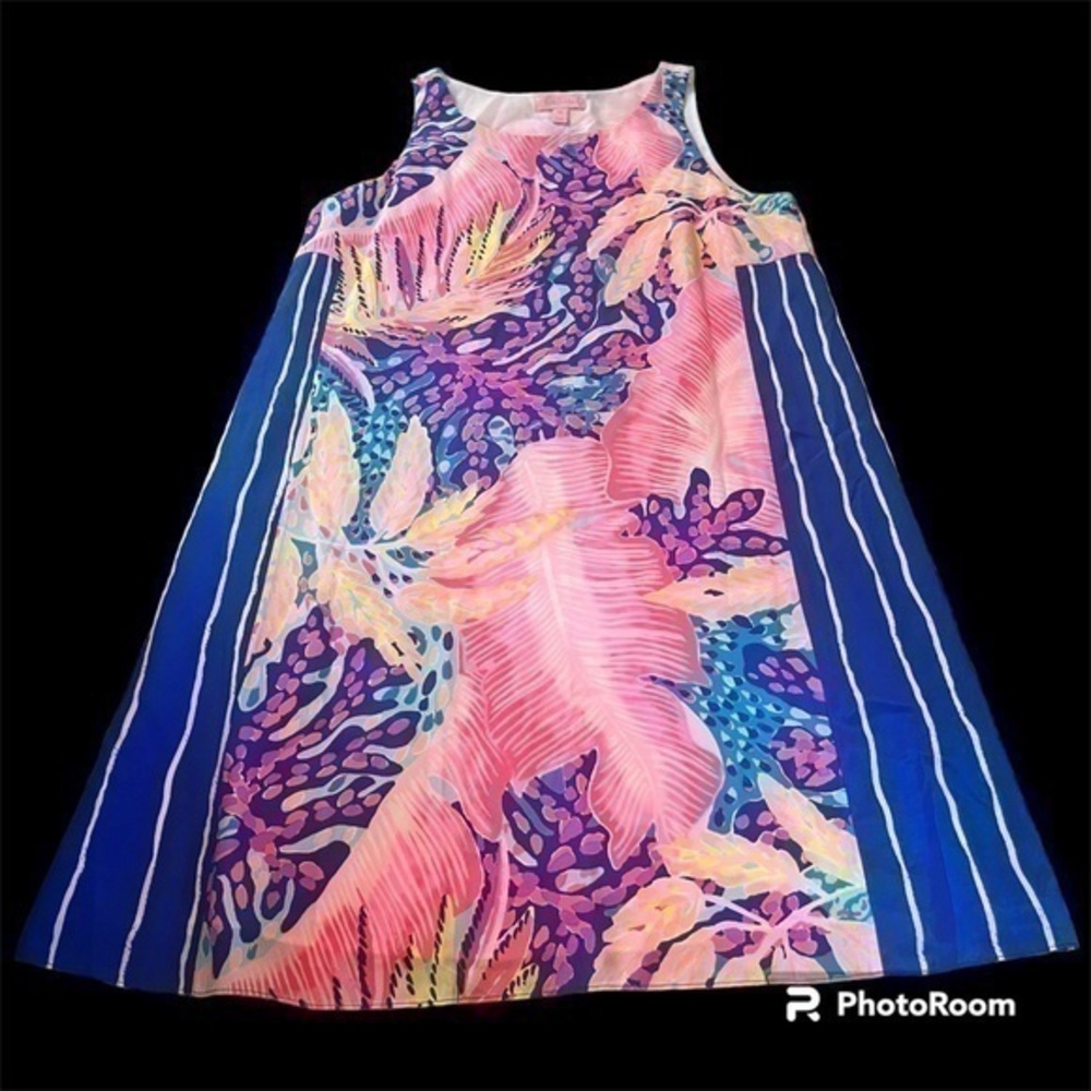 Lilly Pulitzer tropical flowy dress